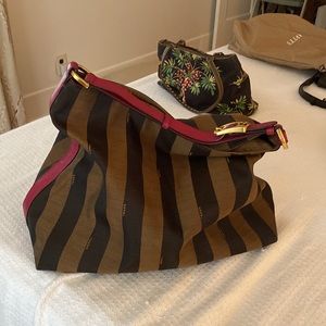 FENDI Pequin HOBO & Dust Bag